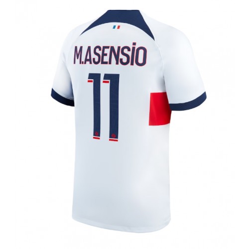 Fotbalové Dres Paris Saint-Germain Marco Asensio #11 Venkovní 2023-24 Krátký Rukáv